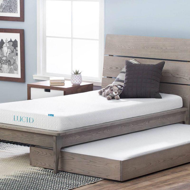 Lucid Comfort 5" Firm Gel Memory Foam Mattress