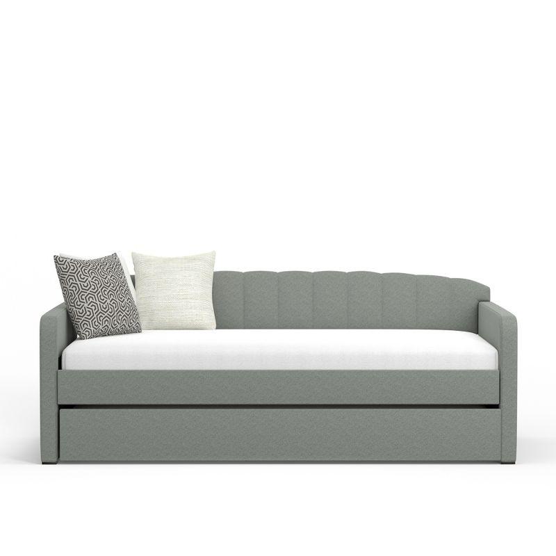 Glenwillow Home Twin Daybed with Roll-Out Trundle Bed