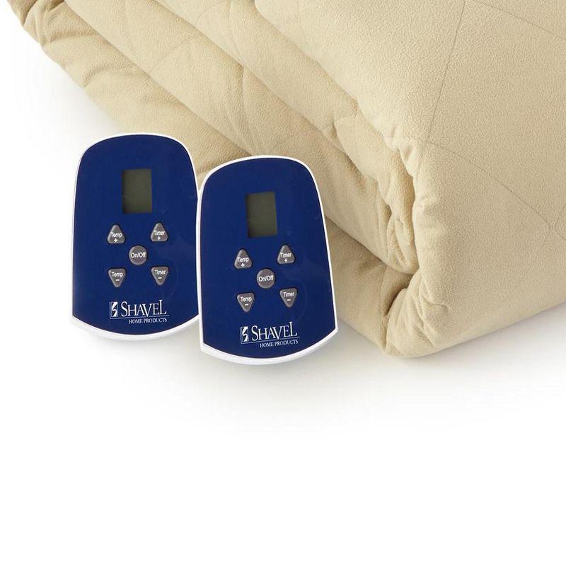 Micro Flannel® Micro Flannel® Reverse to Ultra Velvet® Electric Blanket