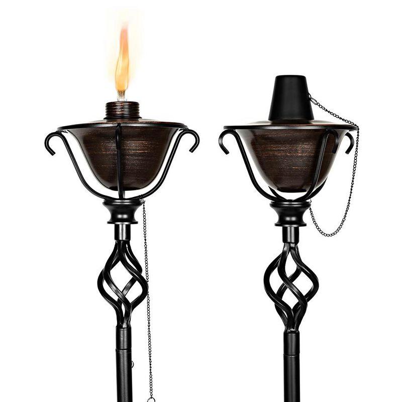 56'' Metal Tiki Torch (Set of 2)