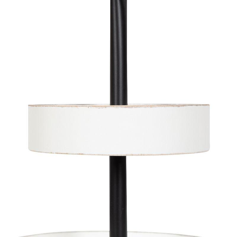 Kate and Laurel Woodmont Tray, 3 Tier, White