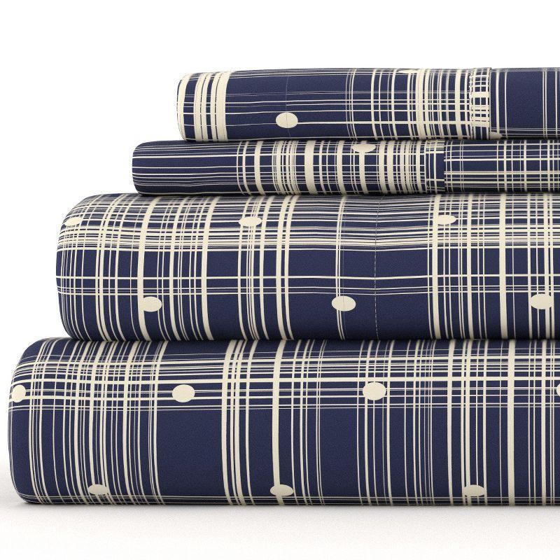 IEnjoy Home Simply Soft™ Polka Dots Microfiber Sheet Set & Reviews | Wayfair