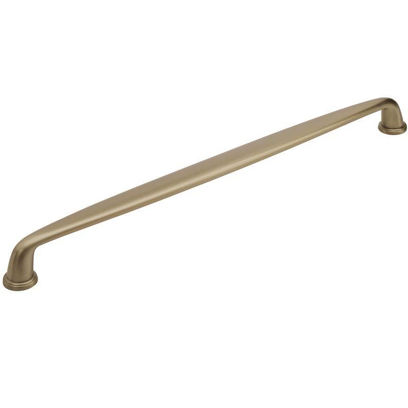 Golden Champagne 18" Metal Appliance Pull with Mounting Hardware