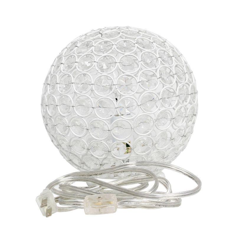 Crystal Ball Sequin Table Lamp - Elegant Design