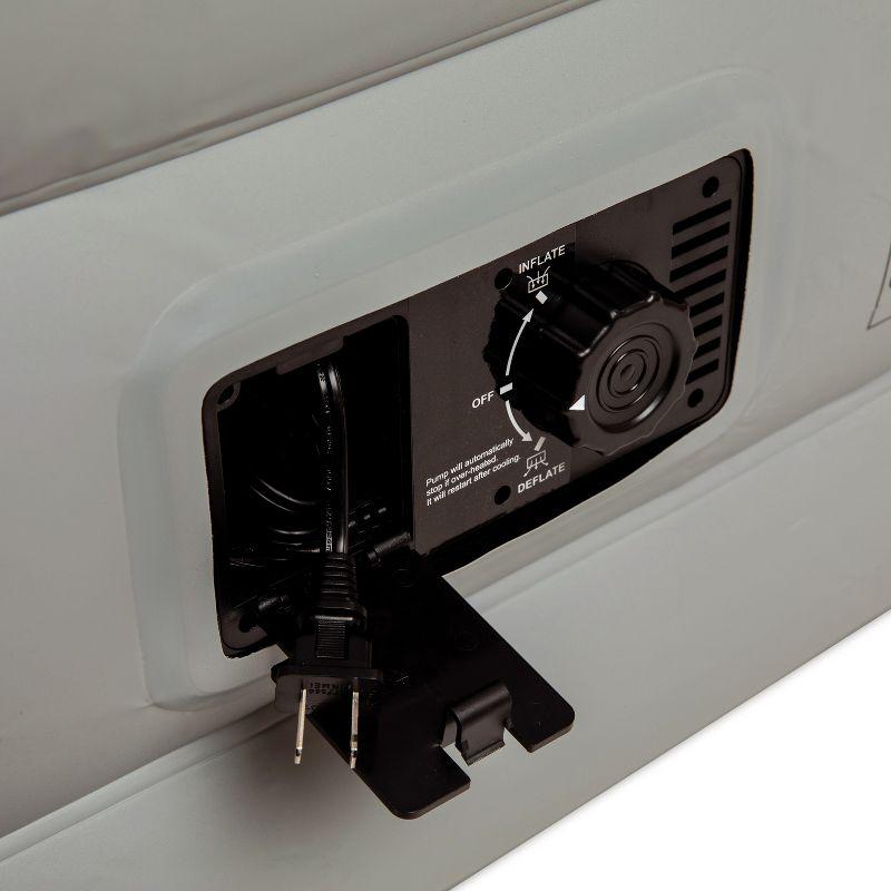 Flash Furniture 18 inch Air Mattress with ETL Certified Internal Electric Pump and Carrying Case - Queen