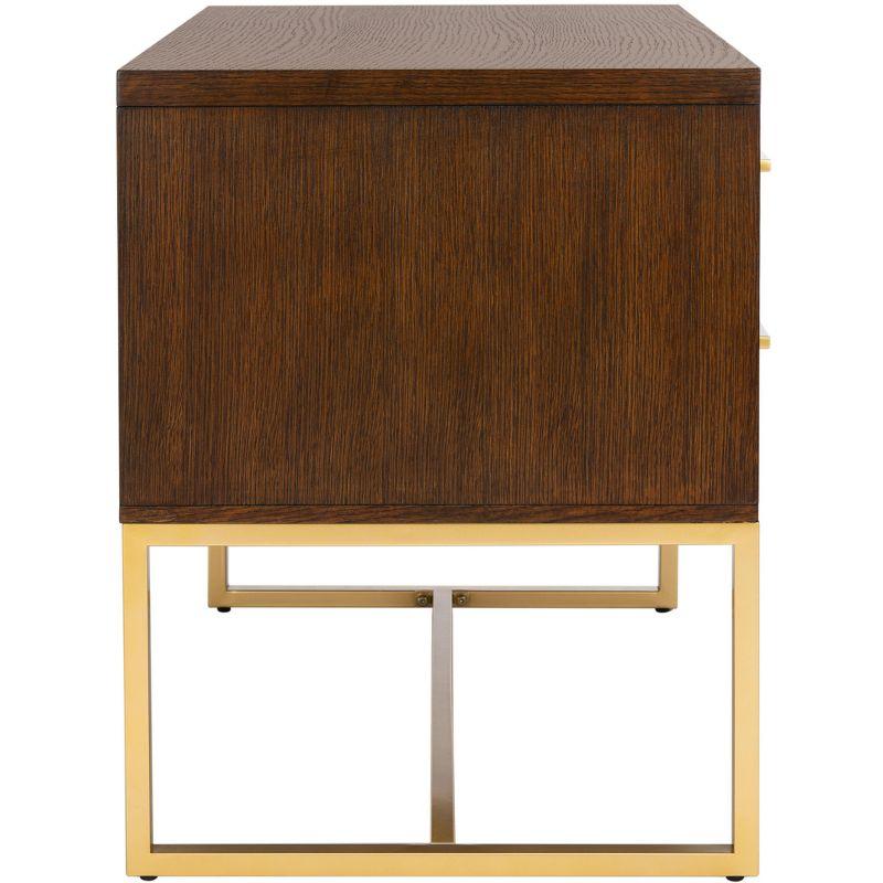 Estelle Nightstand - FOX6262 - Walnut - Safavieh Couture