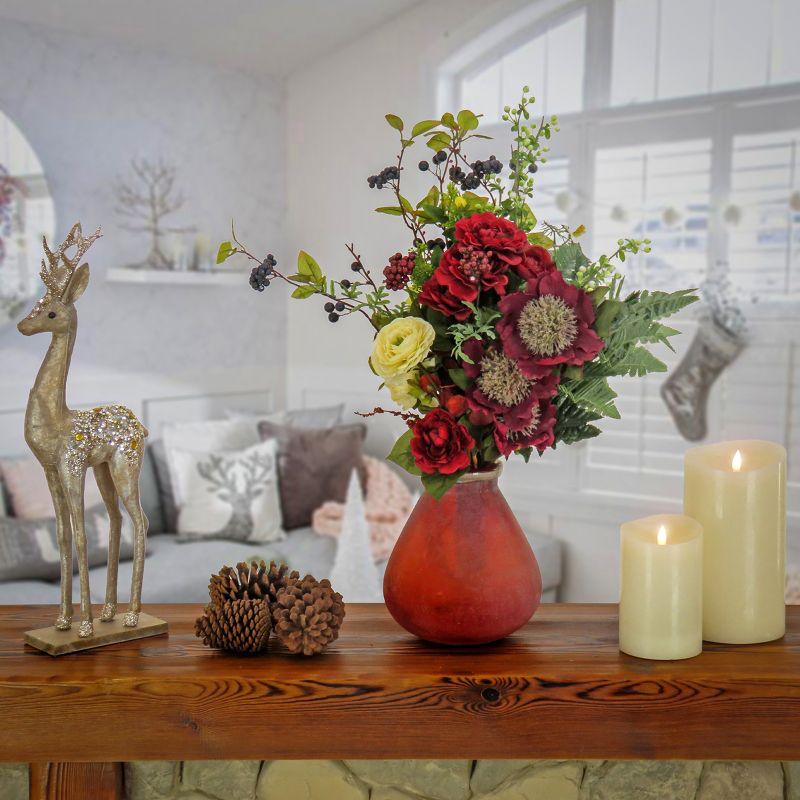 HGTV Home Collection Handmade Glass Table Vase