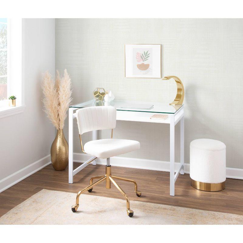 Emmy Gilded Desk Chair