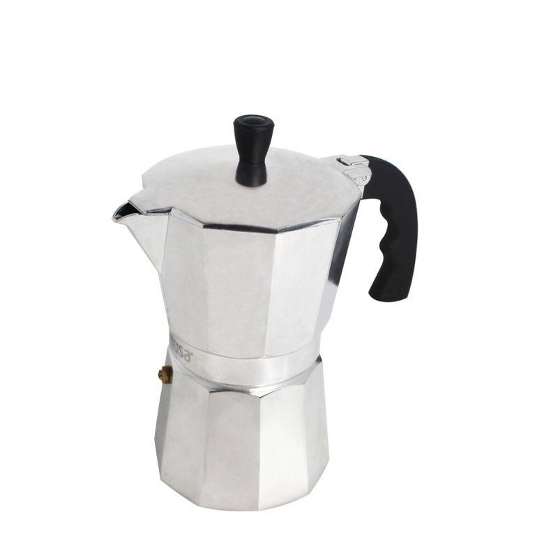 IMUSA 3 Cup Aluminum Stovetop Coffeemaker