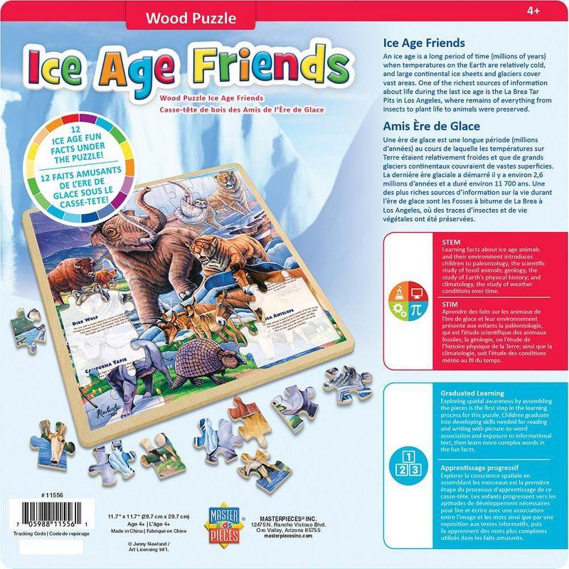 MasterPieces Inc Ice Age Friends 48 Piece Real Wood Jigsaw Puzzle