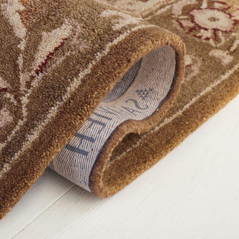 Anatolia AN512 Hand Tufted Indoor Accent Rug - Brown/Green - 3'x5' - Safavieh