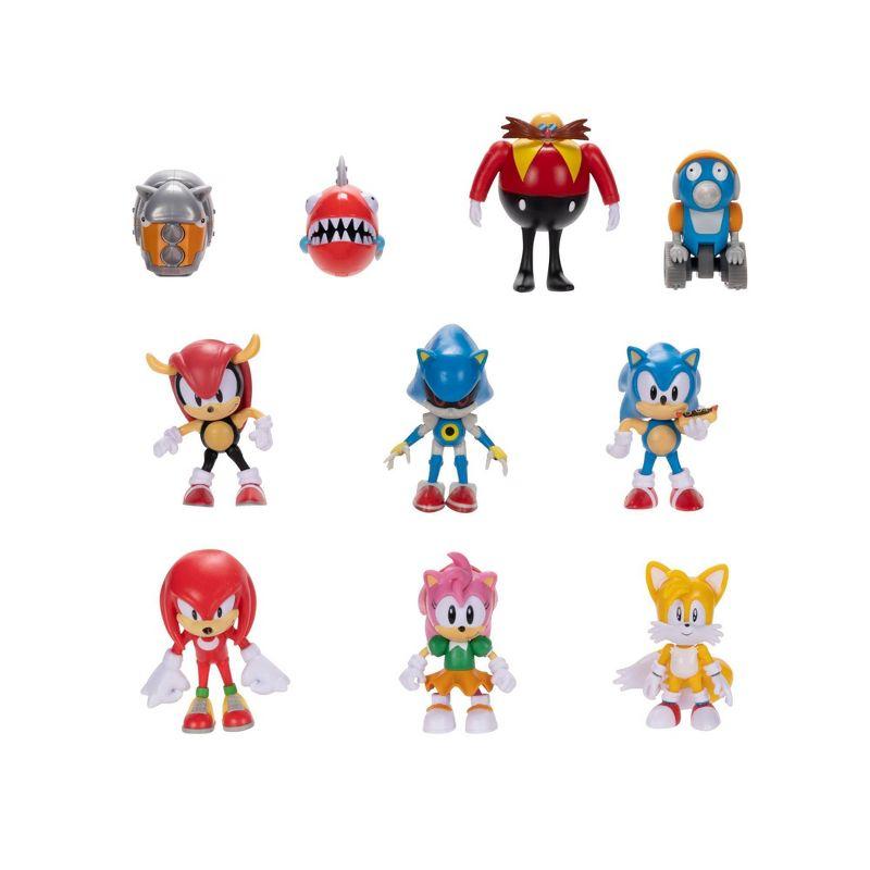 Sonic the Hedgehog Friends & Foes 2.5" Action Figure Set - 10pk (Target Exclusive)