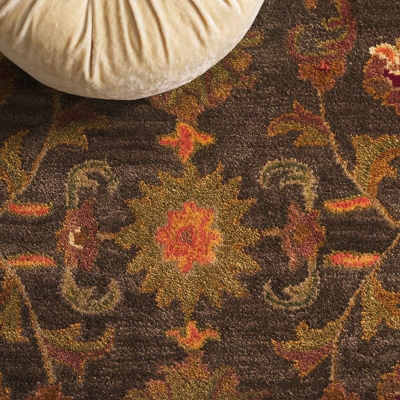 Antiquity AT52 Hand Tufted Indoor Accent Rug - Green/Gold - 2'x3' - Safavieh