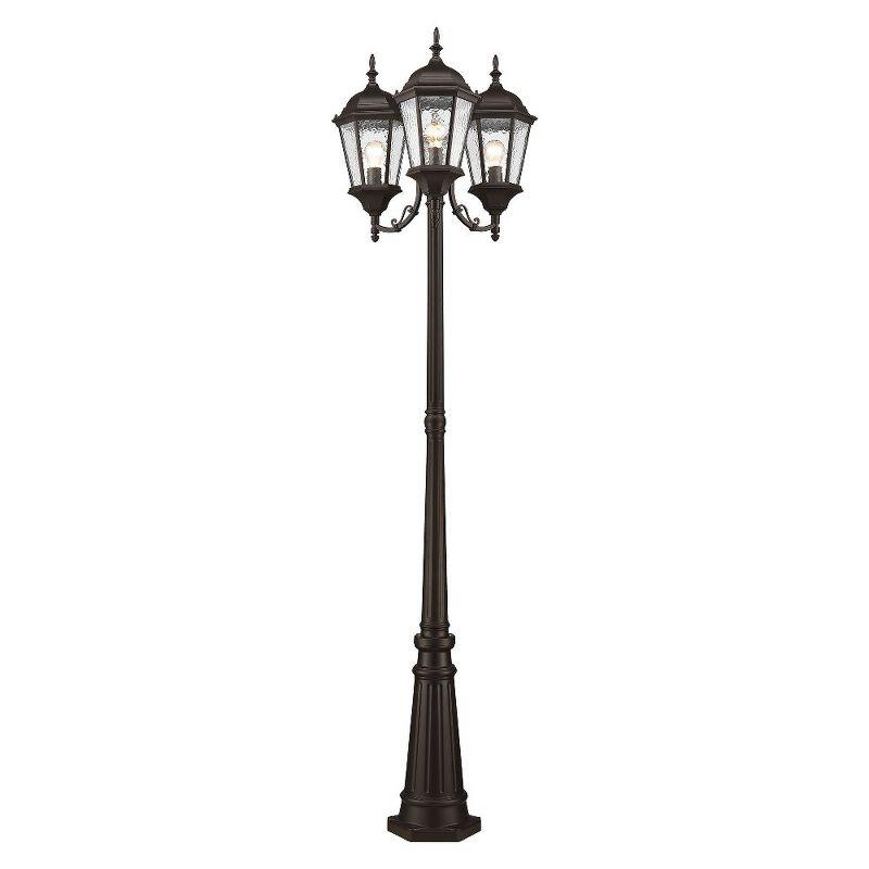 Livex Lighting Hamilton 3 - Light Post Light in  Bronze