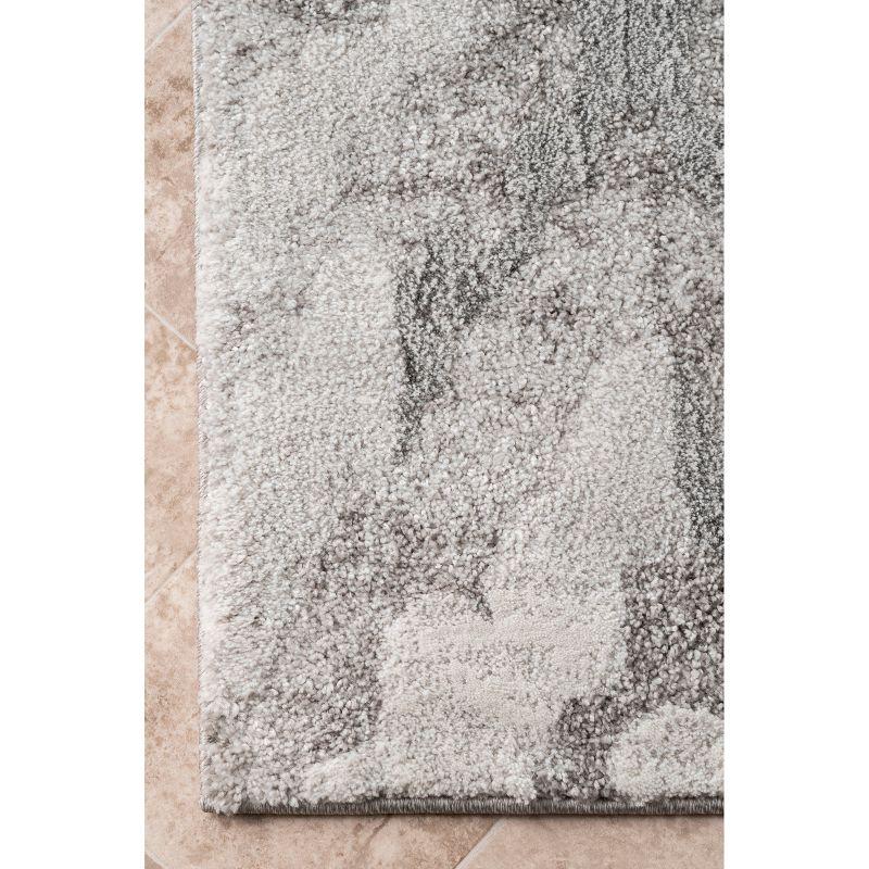 Elysian Gray 32'' Reversible Synthetic Runner Rug