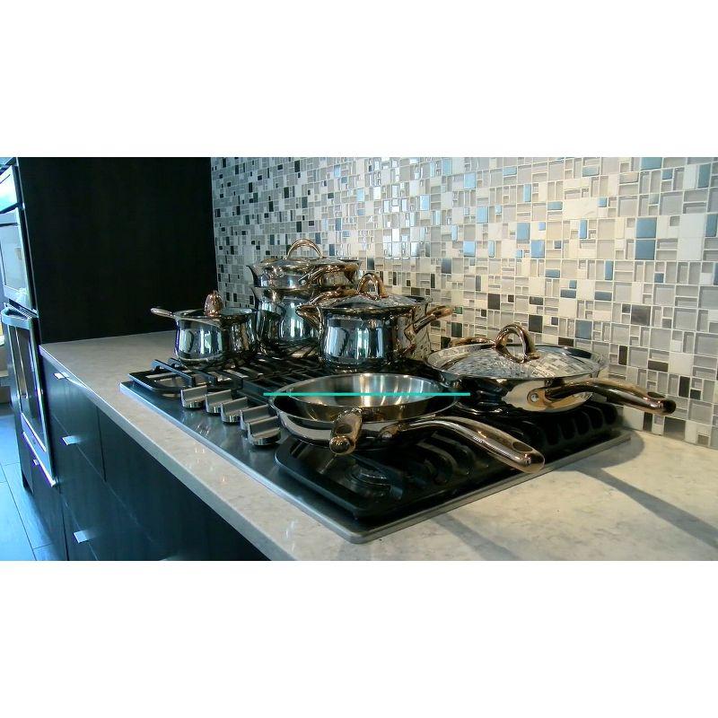 BergHOFF BergHOFF Ouro 3.5" Cast Iron Steamer Basket with 11.5" Diameter