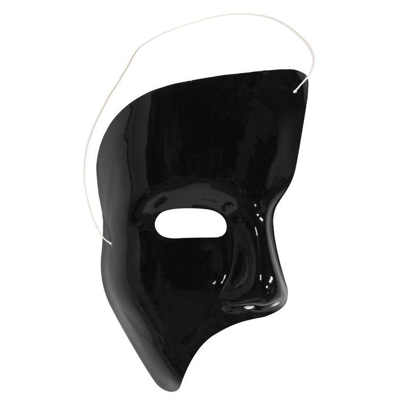 Beistle Phantom Mask, (24/Pkg) Black
