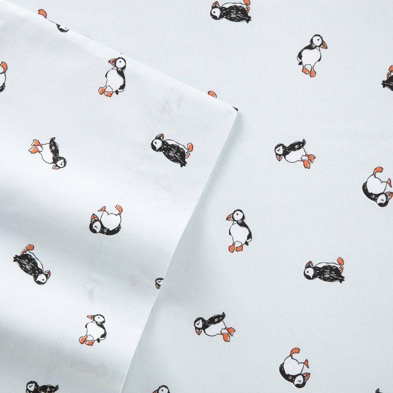 Poppy & Fritz Dolphins Poppy & Fritz Printed Cotton Percale Sheet Set