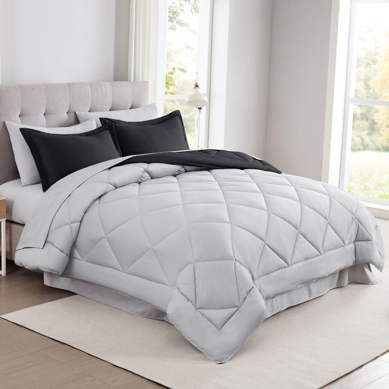 Modern Threads Modern Threads 7-Piece Reversible Comforter Set - Includes Comforter, Sheets, Pillowcases, and Shams