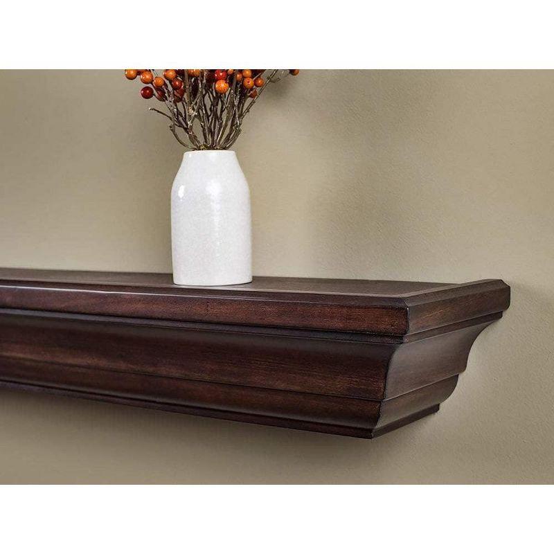 Mantels Direct Colton Floating Wood Fireplace Mantel Shelf