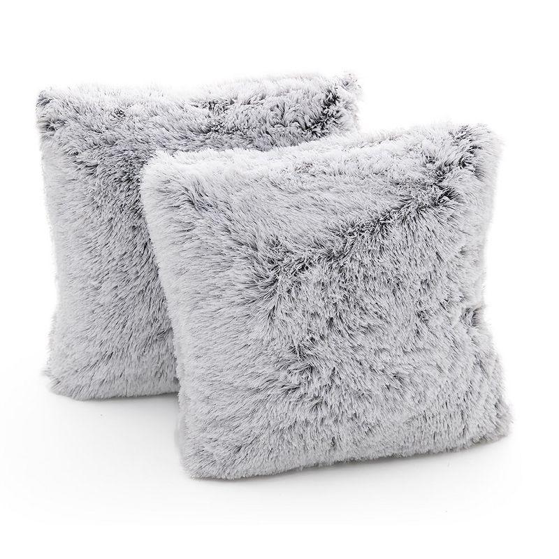 Faux Fur Throw Pillow