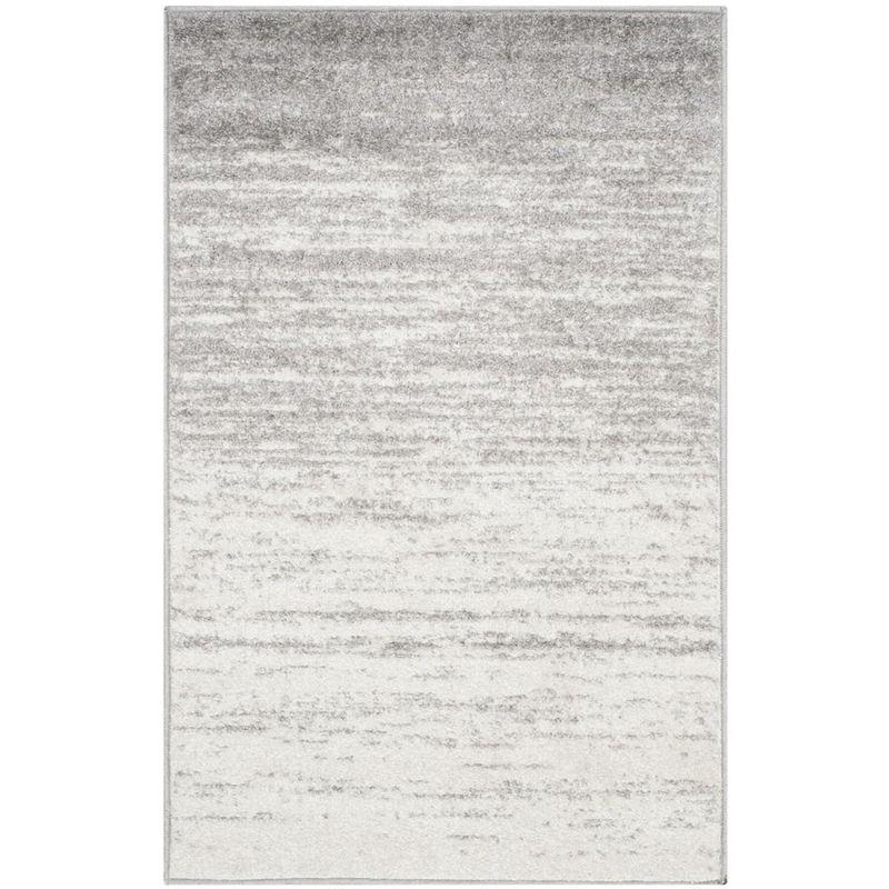 Adirondack ADR113 Machine Made Indoor Accent Rug - Ivory/Silver - 2'-6"x4' - Safavieh