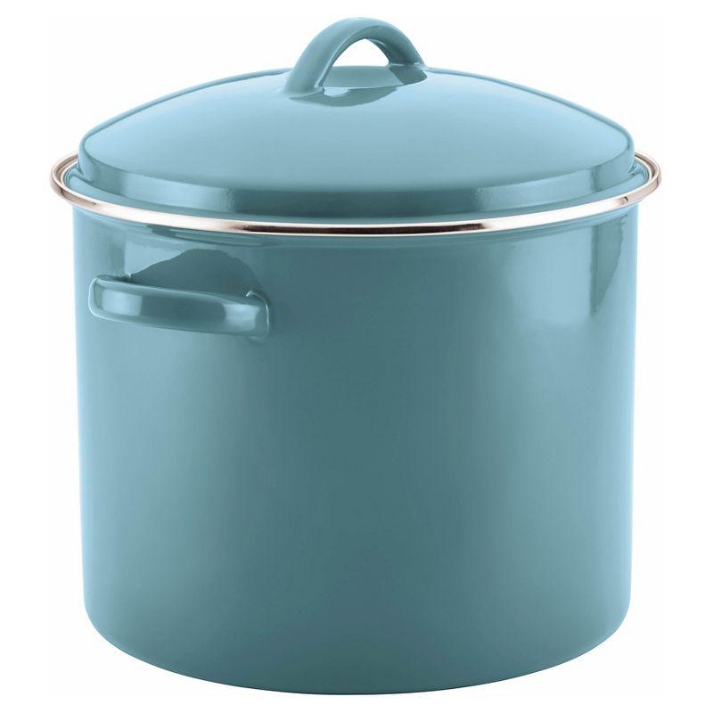 Farberware Farberware Enamel-on-Steel Large Stockpot with Lid, 16-Quart