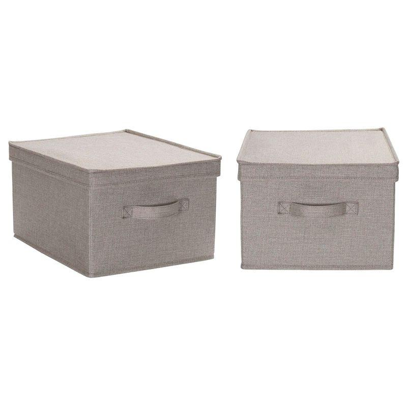 Household Essentials Household Essentials Fabric Bin (Set of 2)