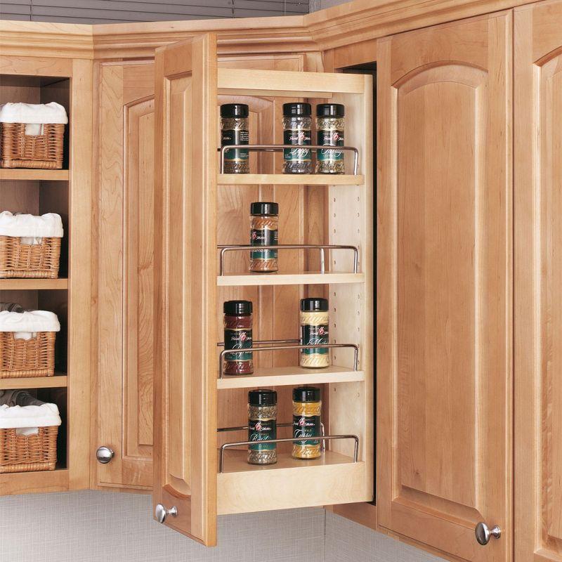 Rev-A-Shelf Rev-A-Shelf Pullout Wall Kitchen Cabinet Organizer Storage Rack