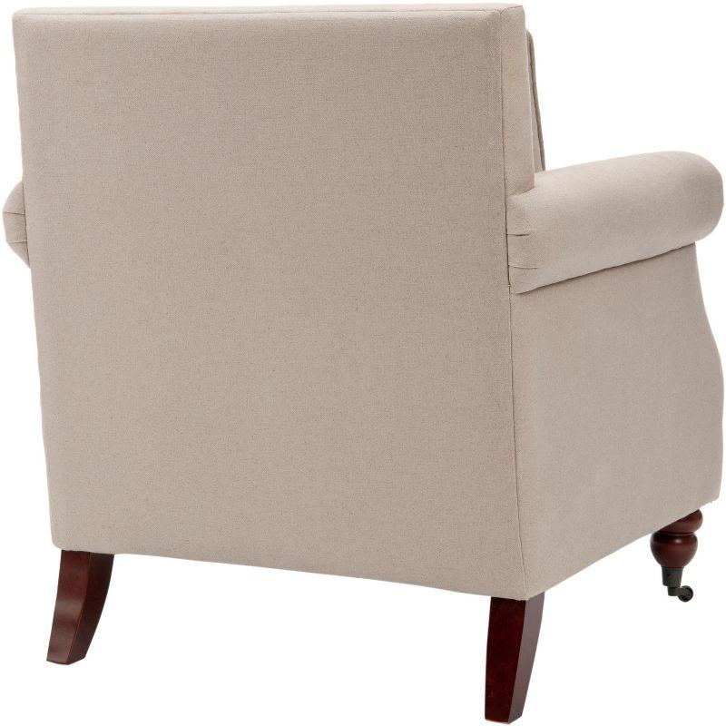 Karsen Club Chair with Nail Heads  - Safavieh