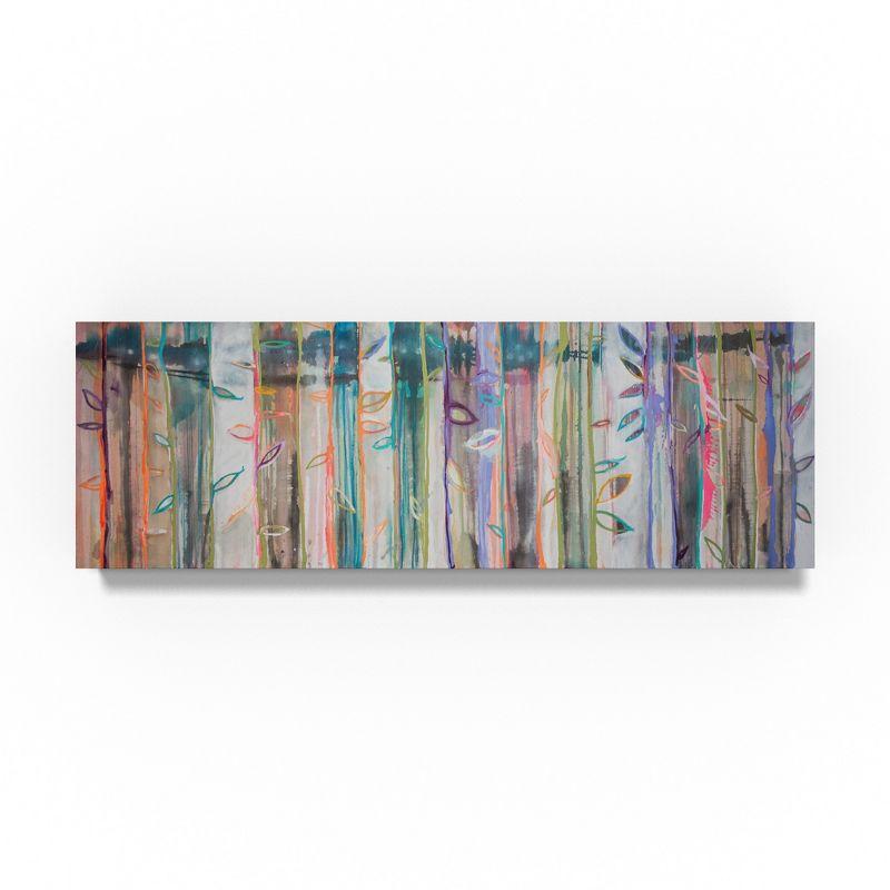 Trademark Fine Art " Colored Bamboo " by Zwart