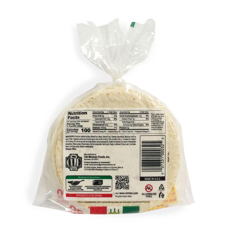 La Banderita Family Pack Flour Tortillas - 22.5oz/20ct