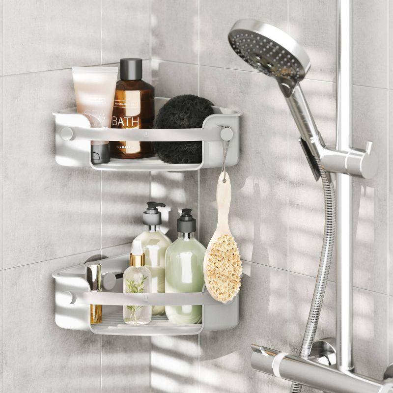 Umbra Flex Adhesive Adhesive Shower Basket