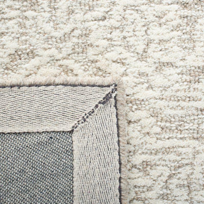 Metro MET998 Hand Tufted Indoor Area Rug - Natural/Ivory - 4'x6' - Safavieh