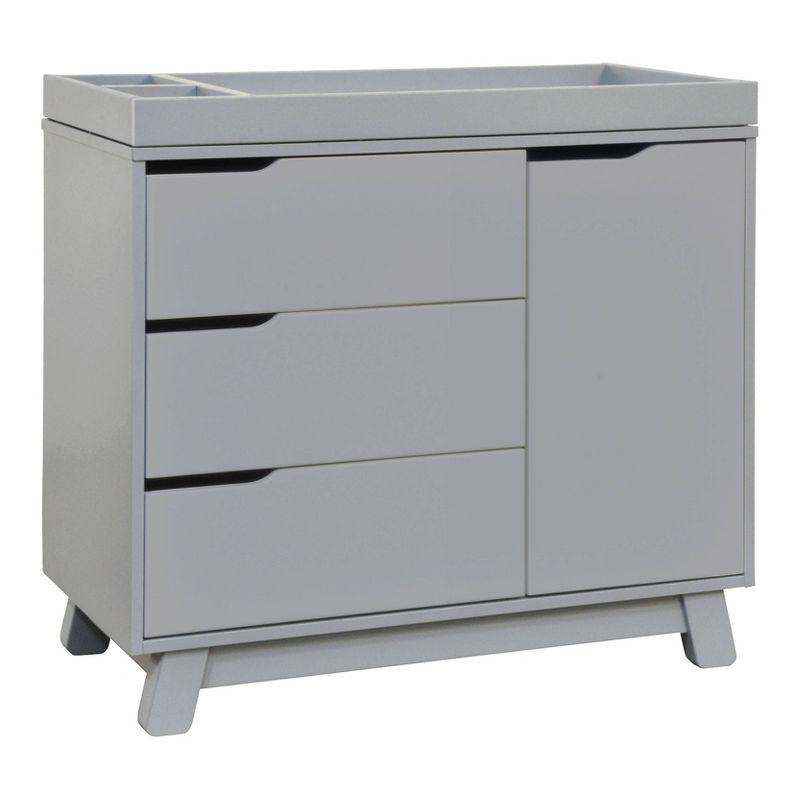 Hudson Modern 3-Drawer GreenGuard Certified Dresser with Changing Table