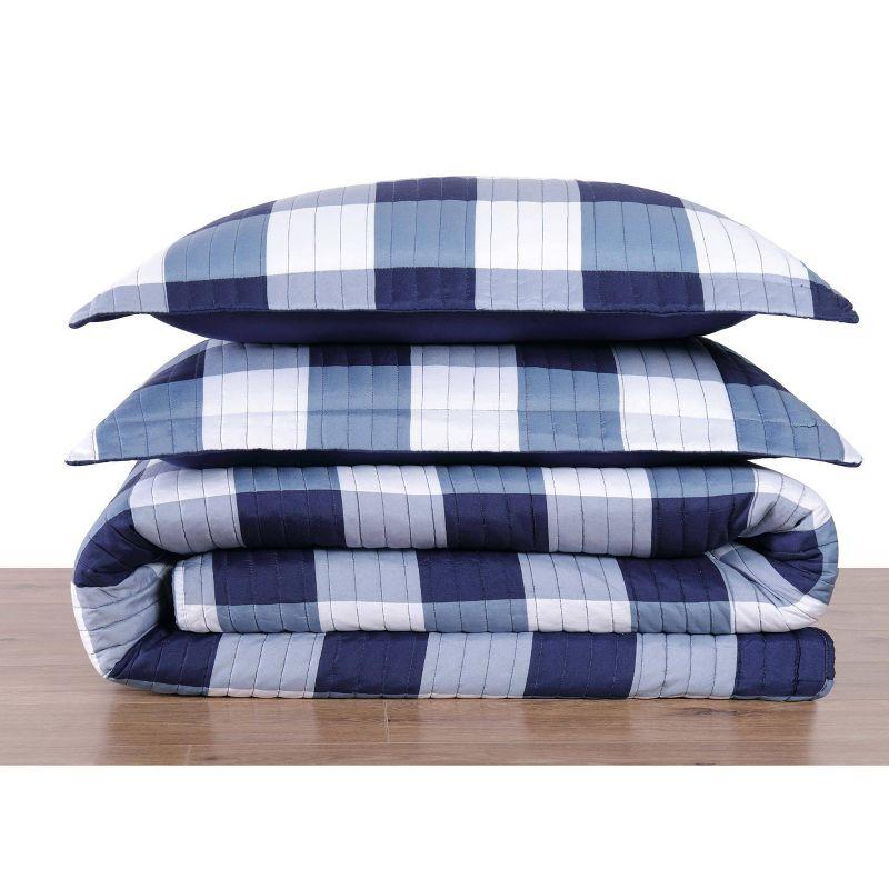 Truly Soft Buffalo Plaid Farmhouse / Country Plaid Quilt Set
