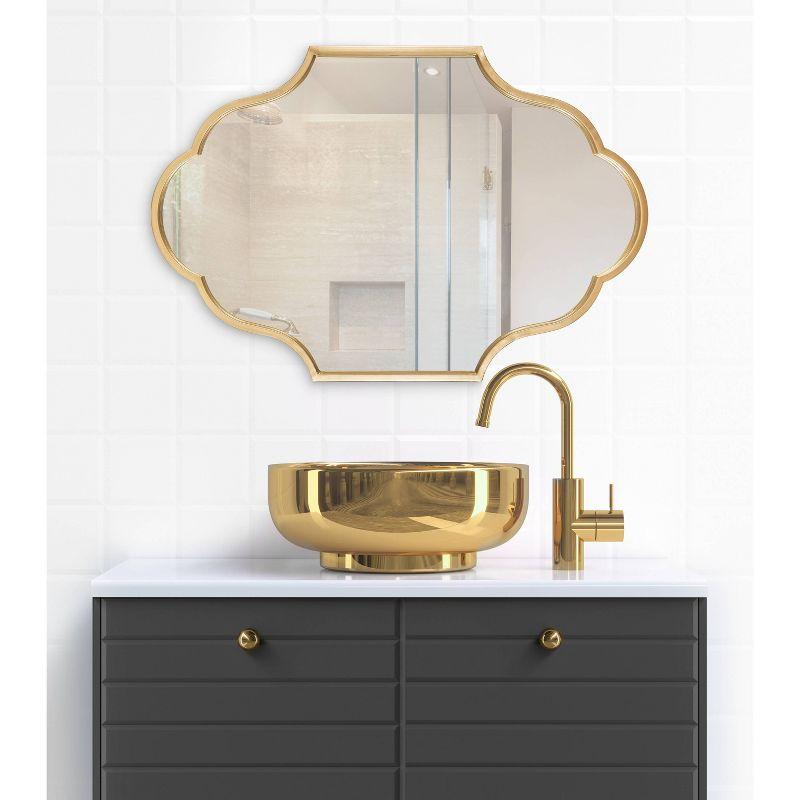 Rowla Framed Decorative Wall Mirror - Kate & Laurel All Things Decor