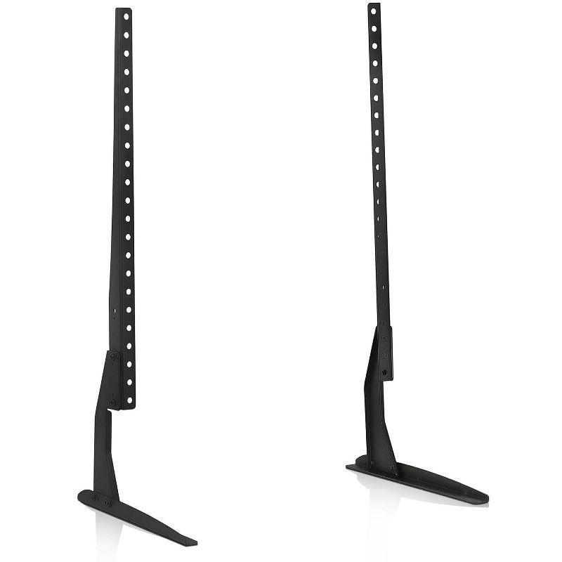 Mount-It! Universal TV Stand Base Replacement | Table top Pedestal Mount Fits 32 - 60 inch LCD LED Plasma TVs | 110 Lbs. Capacity | VESA 800 x 400 mm
