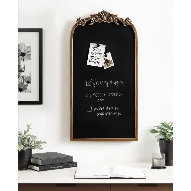 Arendahl Manufactured Wood Wall Organizer with Chalkboard