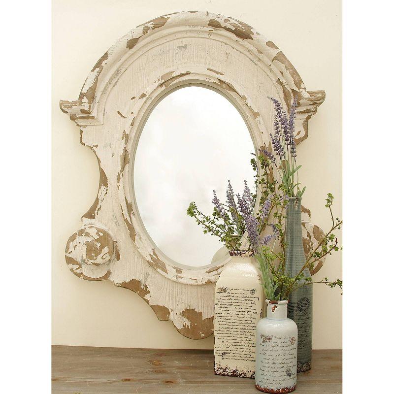 Halma Solid Wood Arch Wall Mirror