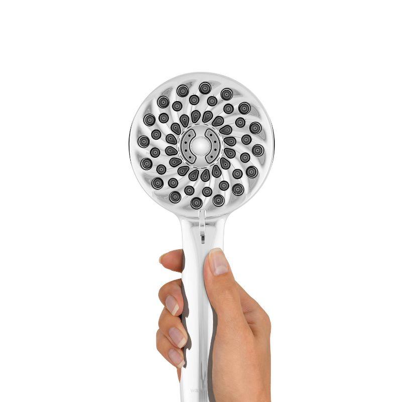 Waterpik Chrome 8-Setting Handheld and Rain Showerhead Combo