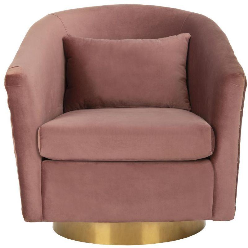 Skye Upholstered Swivel Barrel Chair