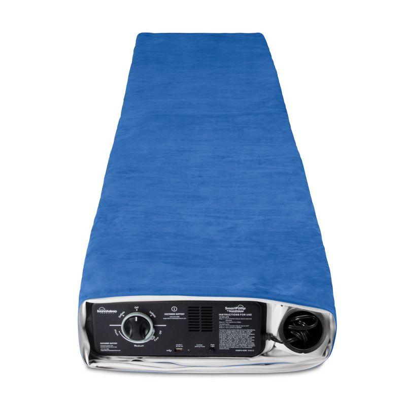 SoundAsleep CloudNine Series Air Mattress with Dual Smart Pump Technology -  Full - Blue