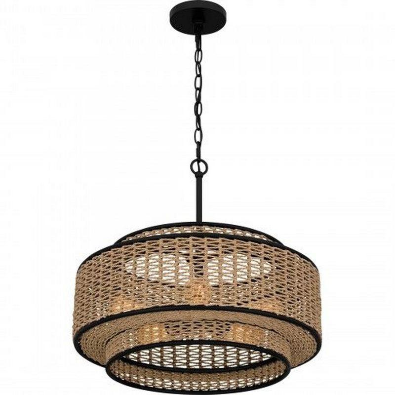 Quoizel Lighting 5 - Light Pendant in  Matte Black