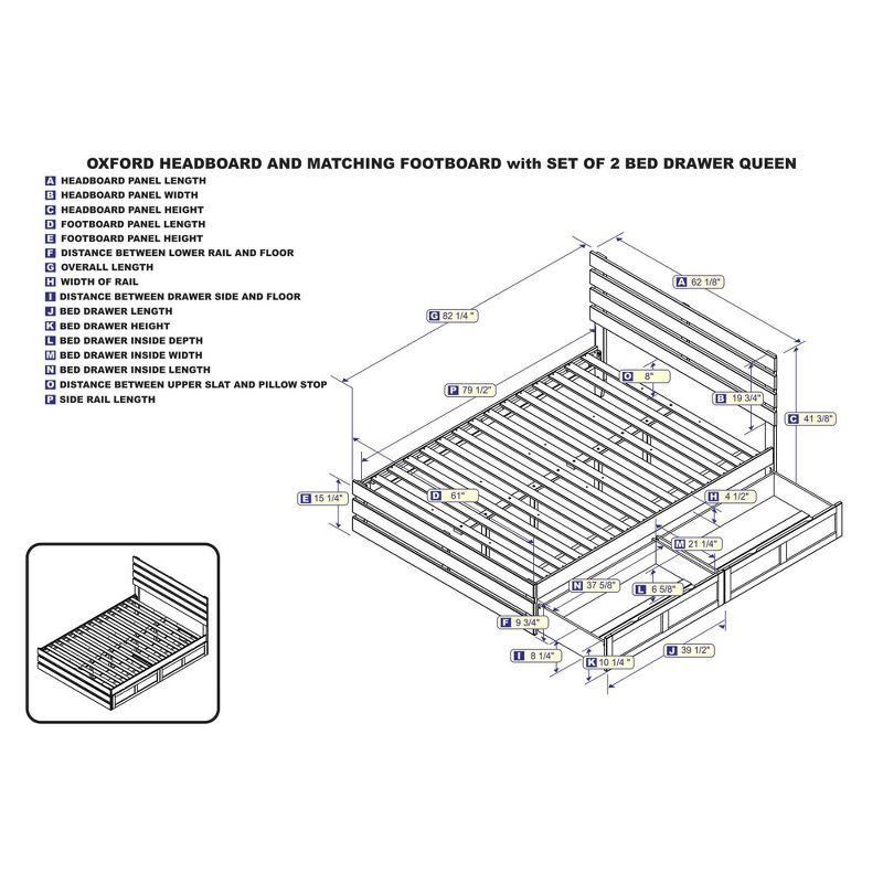 Aaliyah-Skye Solid Wood Slat Storage Bed