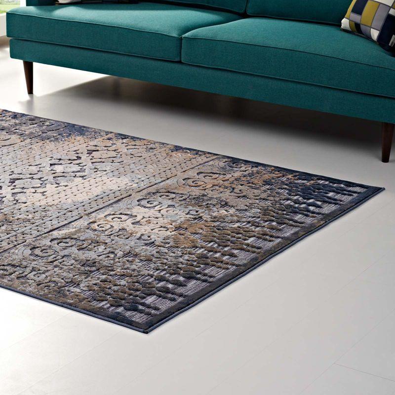 Modway Modway Kalene Distressed Vintage Turkish Area Rug
