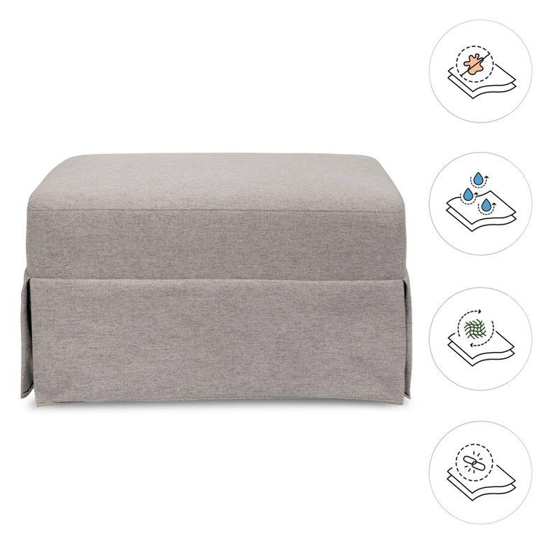 Crawford Upholstered Ottoman