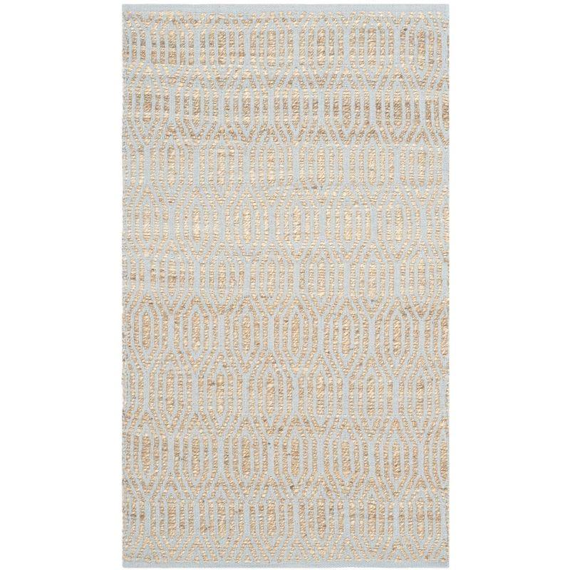 Bourne Hand Woven 80% Jute, 20% Cotton Geometric Rug