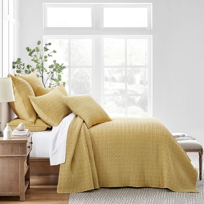 Mills Waffle Bedspread and Pillow Sham Set - Levtex Home