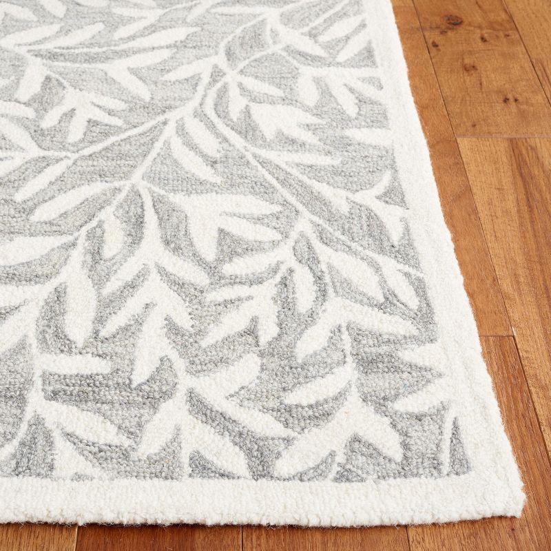 Jardin JAR753 Hand Tufted Area Rug - Grey/Ivory - 6'x6' - Safavieh.
